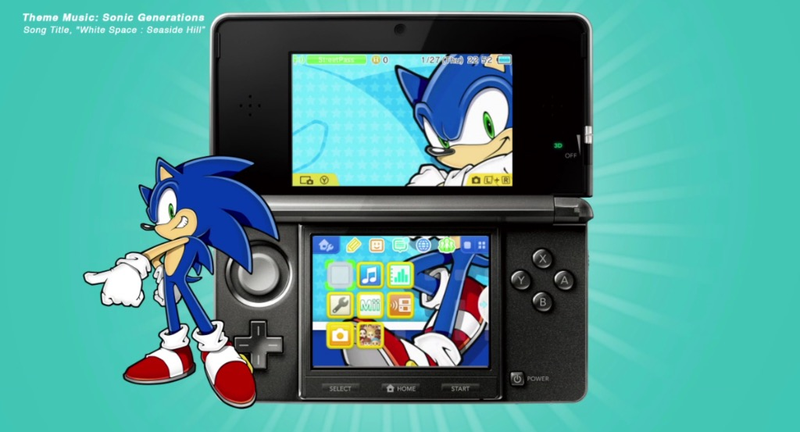 Illustration for article titled Shadow The Hedgehog Theme Available For 3DS